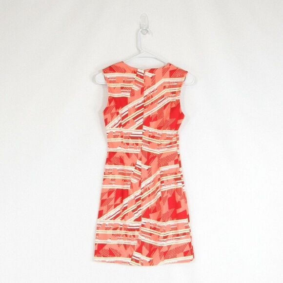 Orange FRENCH CONNECTION sheath dress 0 - Picture 3 of 4